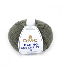 Pelote de laine Merino Essentiel 3 - DMC - Certifié Oeko-Tex 959 Vert