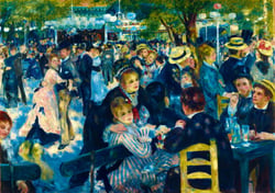 Puzzle 1000 pièces - Renoir - Dance at Le Moulin de la Galette, 1876 - Bluebird Puzzle