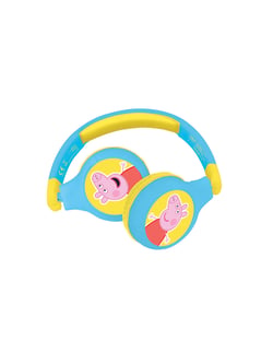 Casque 2 en 1 Peppa Pig Bluetooth et Filaire confortable et pliable avec limitation de son