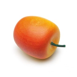 Pomme rouge orangé - Erzi