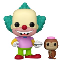 Les Simpson - Figurine POP & Buddy Krusty & Tenny 9 cm