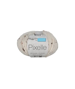 Pelote à tricoter PIXELLE - Trimits 02 Ecru