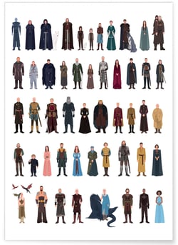 Poster GOT | A3 : 29,7x42cm