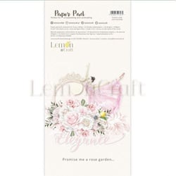 24 papiers scrapbooking motifs à découper 15.2 x 31.5 cm LemonCraft ELEGANCE