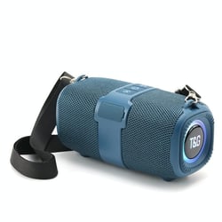 Enceinte Waterproof Bluetooth 5.3 Portable Extérieure Avec Micro Et Longue Autonomie Bleu YONIS