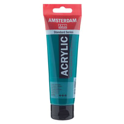 Peinture Acrylique en tube - Vert phtalo - 675 - Amsterdam - 120ml