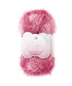 Pelote de Fil à Tricoter CREATIVE BUBBLE DEGRADE – Rico Design 04 Rouge