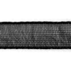 Ruban organdi Noir 3 mm 10 m
