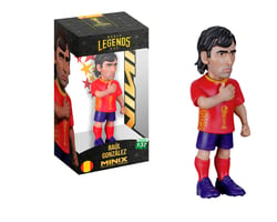 Figurine Minix - Raúl - 12 cm - Coupe du Monde des Légendes #137 - Espagne - Football Legends
