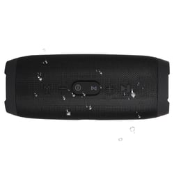 Enceinte Waterproof Bluetooth Autonomie 20H Mains-Libres AUX TF Power Bank Noir YONIS