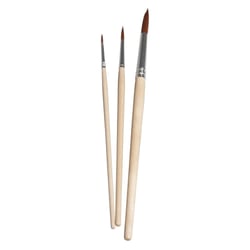 Pinceaux ronds pour enfant 3 pièces