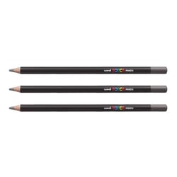 Crayon de couleur POSCA - KPE200 GF - Gris foncé - Lot de 3
