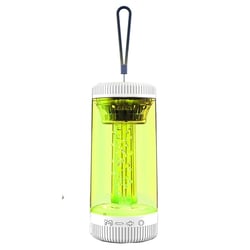 Enceinte Bluetooth RGB Portable Avec Jeu De Lumière Et Son Stéréo 360° Blanc YONIS