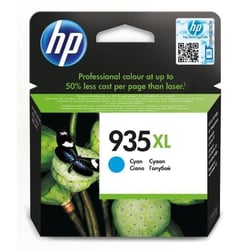 935XL Cartouche d'encre cyan grande capacité authentique (C2P24AE) pour  OfficeJet 6230/6820/6830