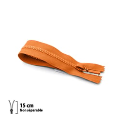 Fermeture éclair Z48 - PRESTILON 4 mm 15 cm - Non Séparable