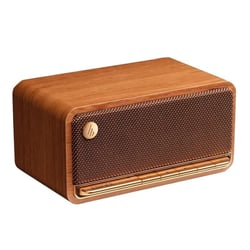 Enceinte Bluetooth Rétro Bois Puissante Portable Tactile Haut-Parleur Sans Fil YONIS