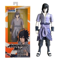 Grande Figurine articulée - Anime Heroes - Naruto Shippuden - Figurine Anime Heroes Mega 30 cm - Sasuke Uchiwa