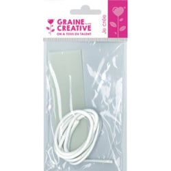 Graine Créative - Mèche pour bougie d'extérieur Ø 6 mm 1 m