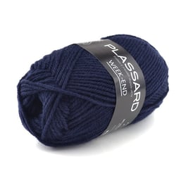 Plassard - Laine à tricoter Week End Marine Col. 27 50% Laine