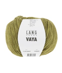 Pelote Exceptionnelle à tricoter Vaya - Lang Yarns 0097 - Light Olive