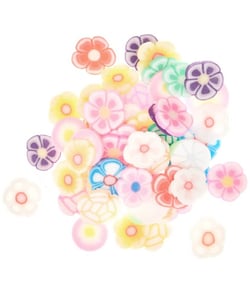 Assortiment Fleurs en Matériau de Remplissage pour Résine - Ajoutez une Touche de Nature à Vos Créations - Rico Design Multicolore