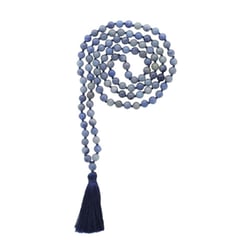 Mala en Quartz Bleu 108 perles - Omsaé