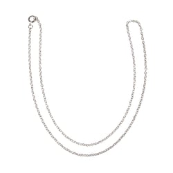 Chaîne à maillons, argent, 50cm, 2x3mm, 1 pce.