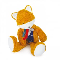 Peluche renard en coton bio 40 cm - Maïlou Tradition