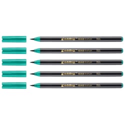 Lot de 5 feutres de calligraphie pointe pinceau 1-3 mm - EDDING - Vert