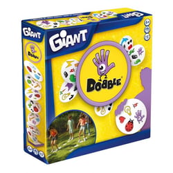 Dobble giant xxl, géant - 4 mini jeux exclusifs - zygomatic - jeu de cartes surdimensionnées, extérieur - ZYGOMATIC