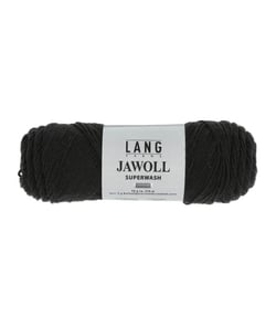 Laine à chaussettes en laine vierge de Patagonie JAWOLL - Lang Yarns 04 Noir