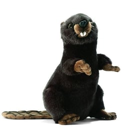 PELUCHE ANIMA CASTOR DRESSE 30 CM