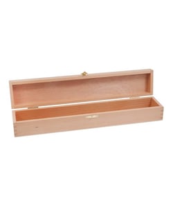 Etui en bois pour aiguilles à tricoter - 7 x 43.5 x 8 cm - Milward Marron