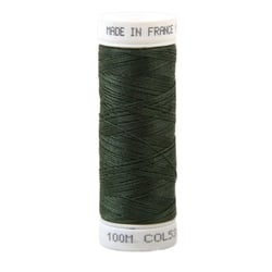 Fil à coudre polyester 100m made in France - vert lierre 538