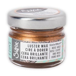 Cire à dorer rose doré - Sizzix