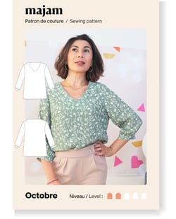 Patron couture Blouse - Octobre