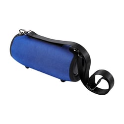 Enceinte Bluetooth Portable IPX5 Étanche Avec Sangle Détachable Son 360° TWS Bleu YONIS
