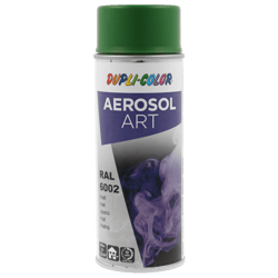 Spray de peinture - Vert feuille - RAL 6002 - Mat - Tous supports - Aérosol Art