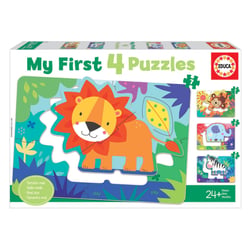 Mes Premiers Puzzles Progressifs Animaux de la Jungle