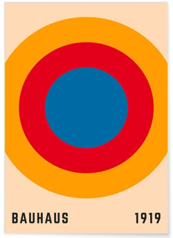 Affiche Bauhaus 15 | A3 : 29,7x42cm
