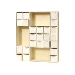 Calendrier de l'Avent 3 niches DIY en BOIS - 40x34x8 cm - Artemio