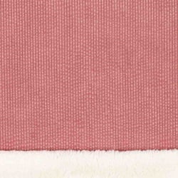 Tissu Velours Côtelé envers Doudou Cosy uni Rose poudré