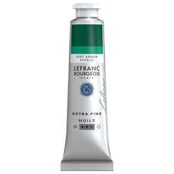 Peinture à l'huile - Extra-fine - Vert Armor phtalo - 906 - Lefranc Bourgeois - 40ml