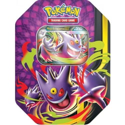 Pokebox méga ectoplasma ex 350 - méga clair de lune - carte à collectionner pokemon française - boite métal - ASMODEE