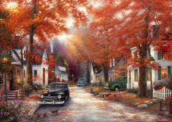 Puzzle 500 pièces - Chuck Pinson - A Moment on Memory Lane - Grafika