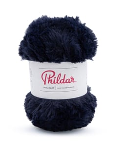 Pelote de fourrure à tricoter PHIL INUIT - 100GR - Phildar Caban Bleu