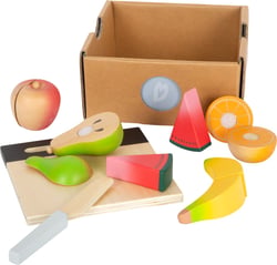 Set de fruit a decouper fresh - Smallfoot - Jaune