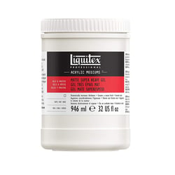 Médium gel - Très épais - Mat - Peinture acrylique - 946ml - Liquitex