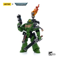 Warhammer 40k - Figurine 1/18 Salamanders Intercessors Sergeant Tsek'gan 12 cm