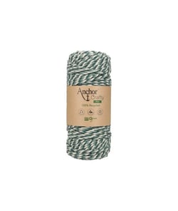 Corde de Coton Recyclé Macramé Anchor Crafty Fine Mix - 250gr - Anchor 200 Multicolor Mélange forestier